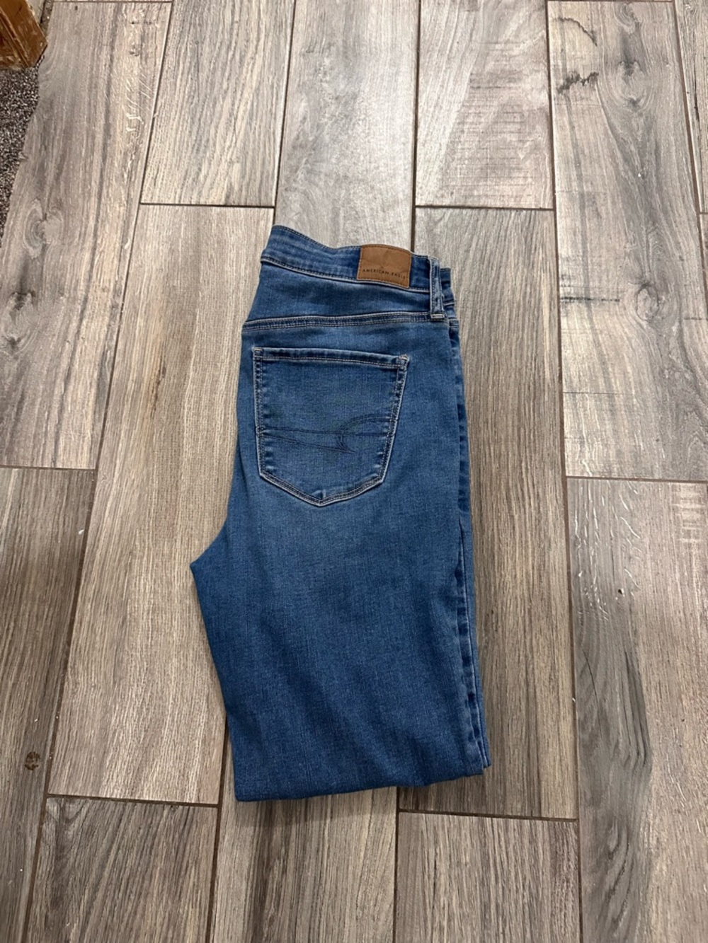 American Eagle Outfitters Light Blue Slim Straight Jeans